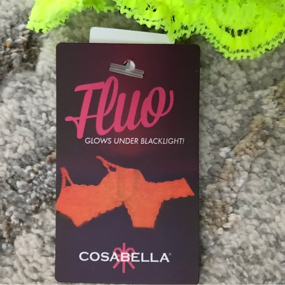 Cosabella Neon Flirtie Lace Bandeau Size M - Picture 6 of 6